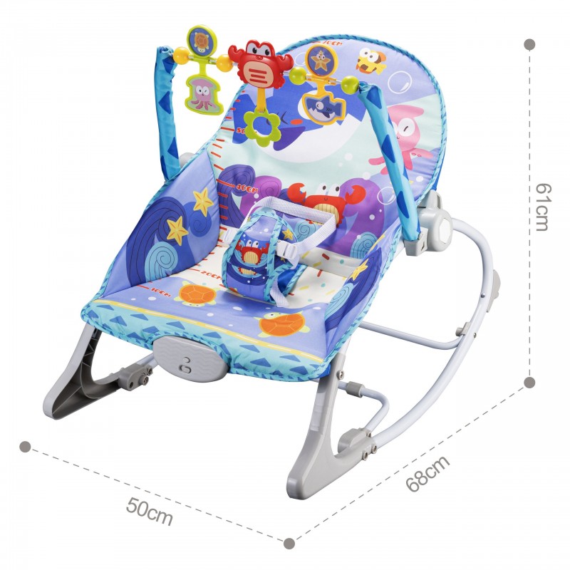 Glider : Transat Bébé à Bascule Musical et Évolutif pour l'Éveil