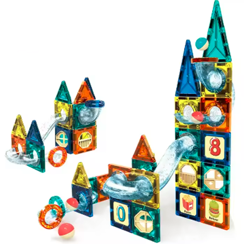 LogicBuild : Les Formes Magnetiques aux Couleurs Vives
