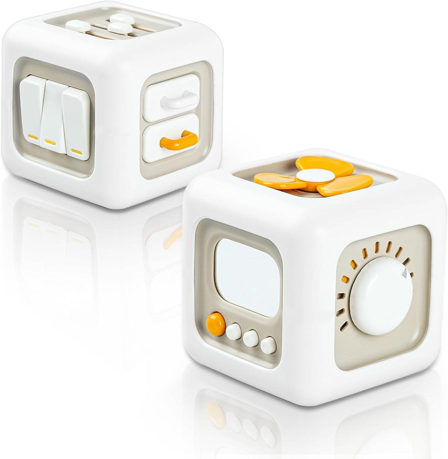 EduCube – Jouet Éducatif Sensoriel 6-en-1 pour Bébé