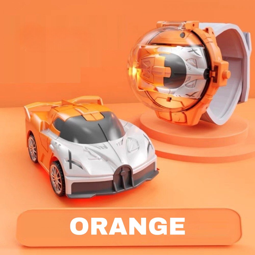 DriveWatch Pro – Montre Télécommande avec Mini Voiture en Alliage !