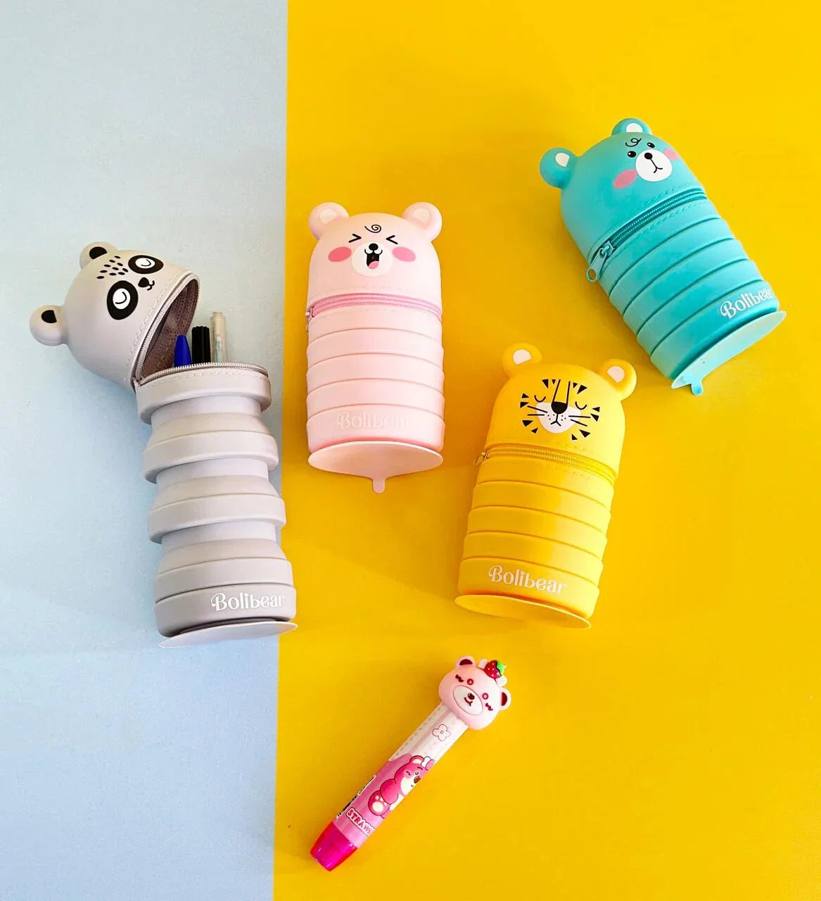 SilkyPouch – Trousse en Silicone Premium avec Grande Capacité