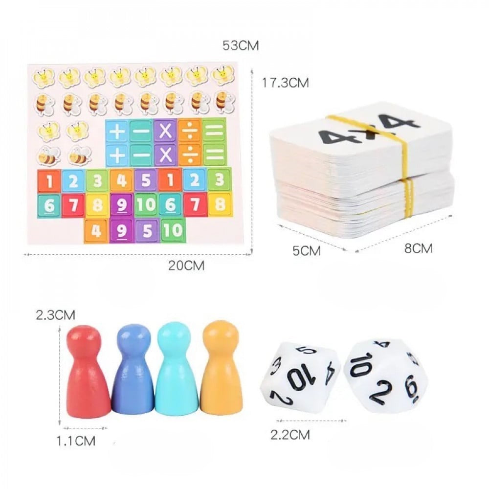 MultiCube – Jeu Montessori de Multiplication