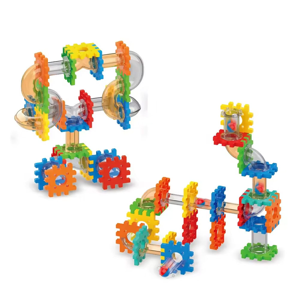 Blockia – Blocs de Construction Créatifs avec Tunnels & Parcours à Balles