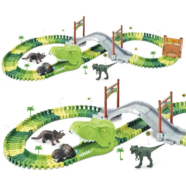 FlexiDino : Le Circuit de Course Flexible 144 Pieces