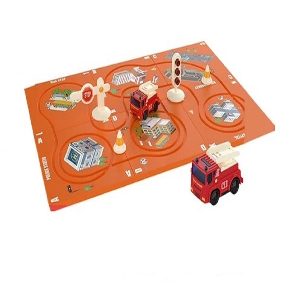 LogicRoad Builder – Puzzle Magnétique de Construction de Routes
