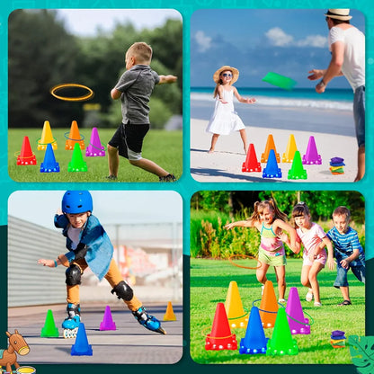 GlowTarget : Le Jeu d'Adresse Lumineux 3-en-1 pour Toute la Famille
