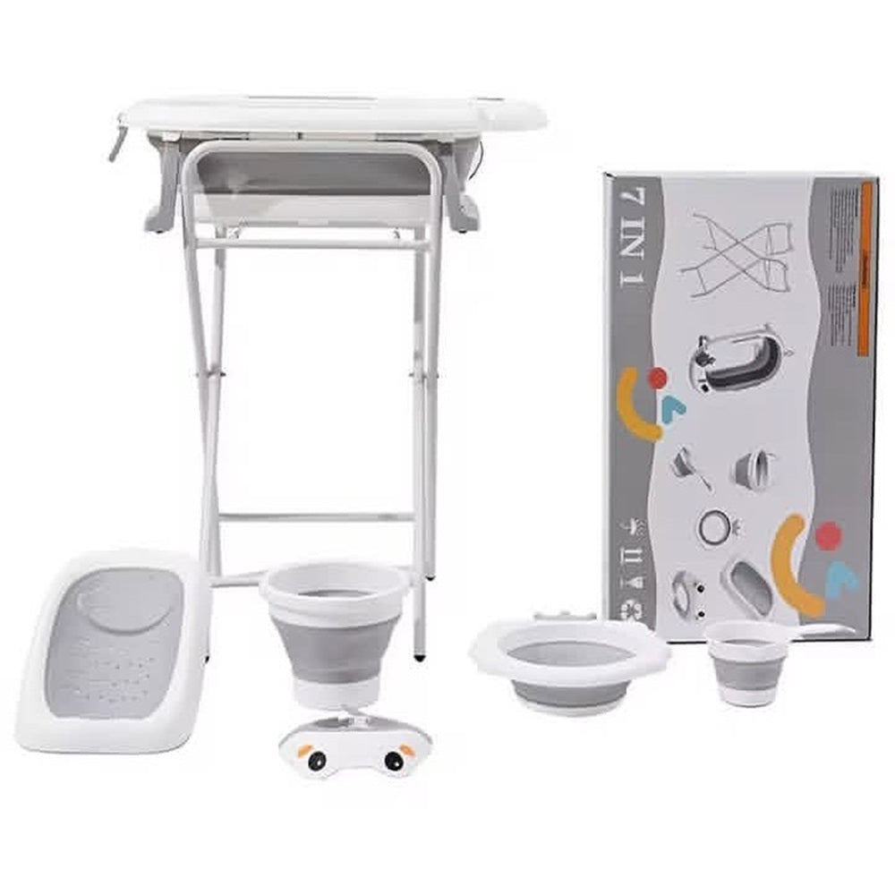 ZenBath : Le Kit de Bain 7-en-1 avec Support Ergonomique