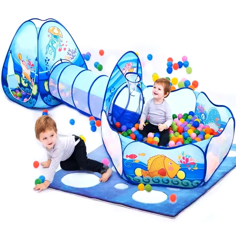 ActiveZone : Le Complexe de Jeu 3-en-1 (Tente, Tunnel & Piscine)