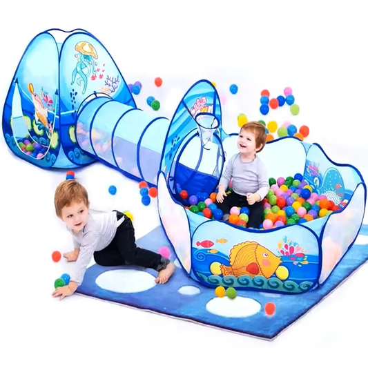 ActiveZone : Le Complexe de Jeu 3-en-1 (Tente, Tunnel & Piscine)