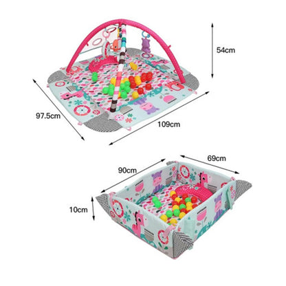WonderMat : Tapis d’Éveil 3 en 1 Musical Doux et Ludique Bébé