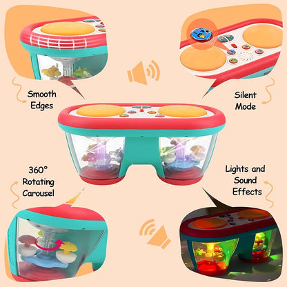 LightDrum : Tambour Interactif Lumineux pour Enfants