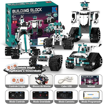 TechnoBriks : Coffret de Construction 13-en-1 Créatif et Intelligent