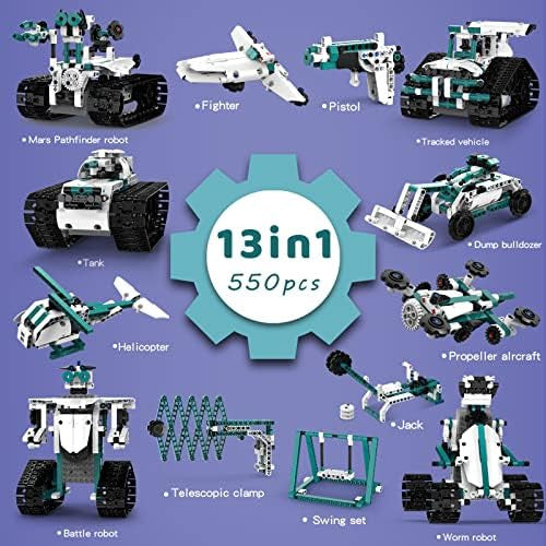 TechnoBriks : Coffret de Construction 13-en-1 Créatif et Intelligent