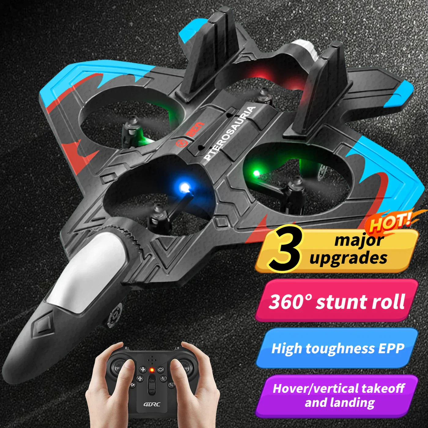 AirMotion : Drone Acrobatic LED pour Vols Spectaculaires