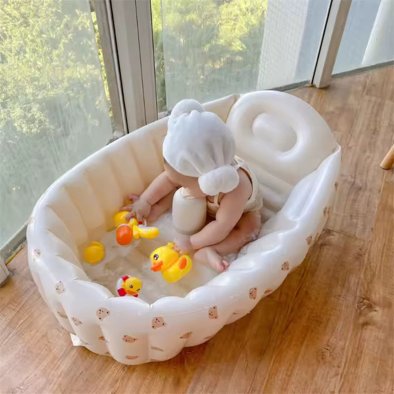 SmartBath : Le Bain Gonflable Ergonomique pour Nouveau-nés et Tout-Petits