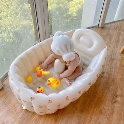 SmartBath : Le Bain Gonflable Ergonomique pour Nouveau-nés et Tout-Petits