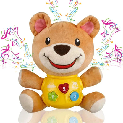 SoftBear : Ours Interactif, Musical et Sensoriel pour Bébé
