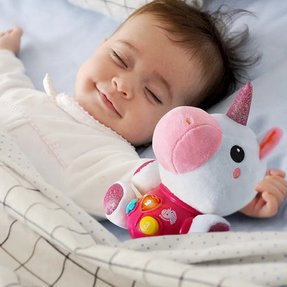 Unicorn : Peluche Licorne Interactive pour Bébé | Éveil & Douceur