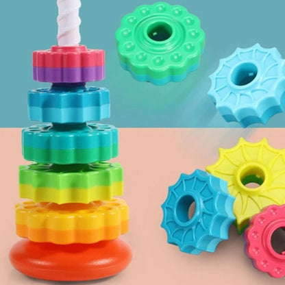 Stacker : Jeu d’Empilage Rotatif et Éveil Créatif pour Enfants