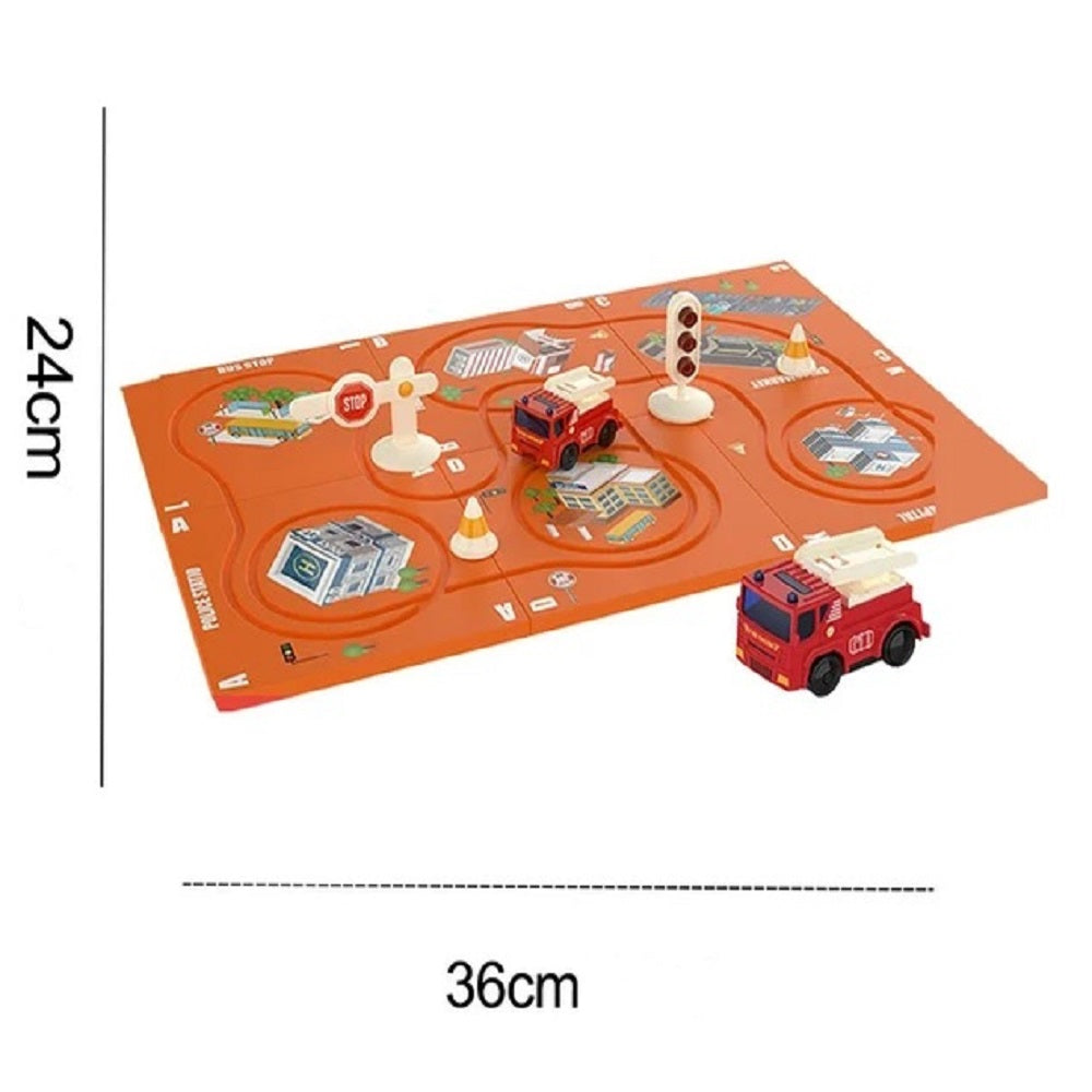 LogicRoad Builder – Puzzle Magnétique de Construction de Routes