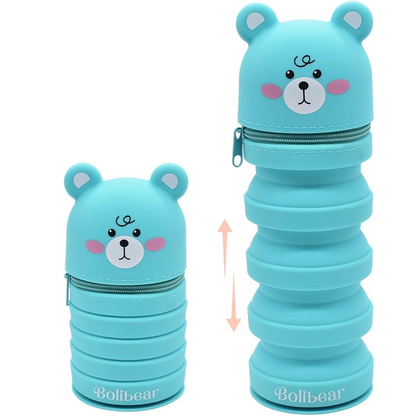 SilkyPouch – Trousse en Silicone Premium avec Grande Capacité