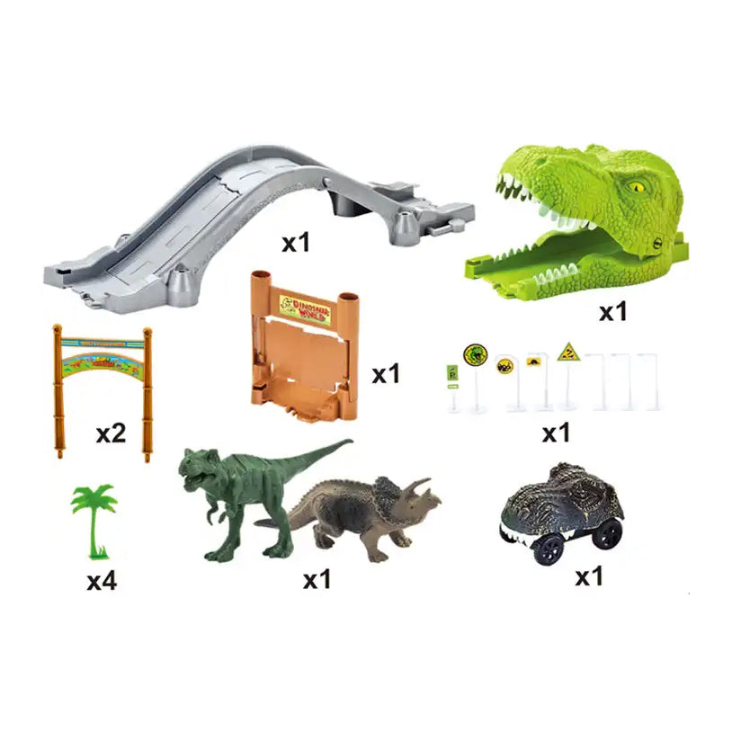 FlexiDino : Le Circuit de Course Flexible 144 Pieces