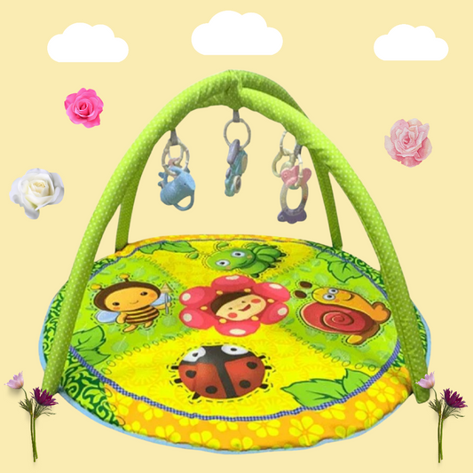 BloomMat – Tapis d’éveil bébé éducatif avec arches et jouets