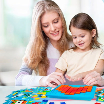 MosaïkGenius – Jeu de Mosaïque Éducatif en Blocs