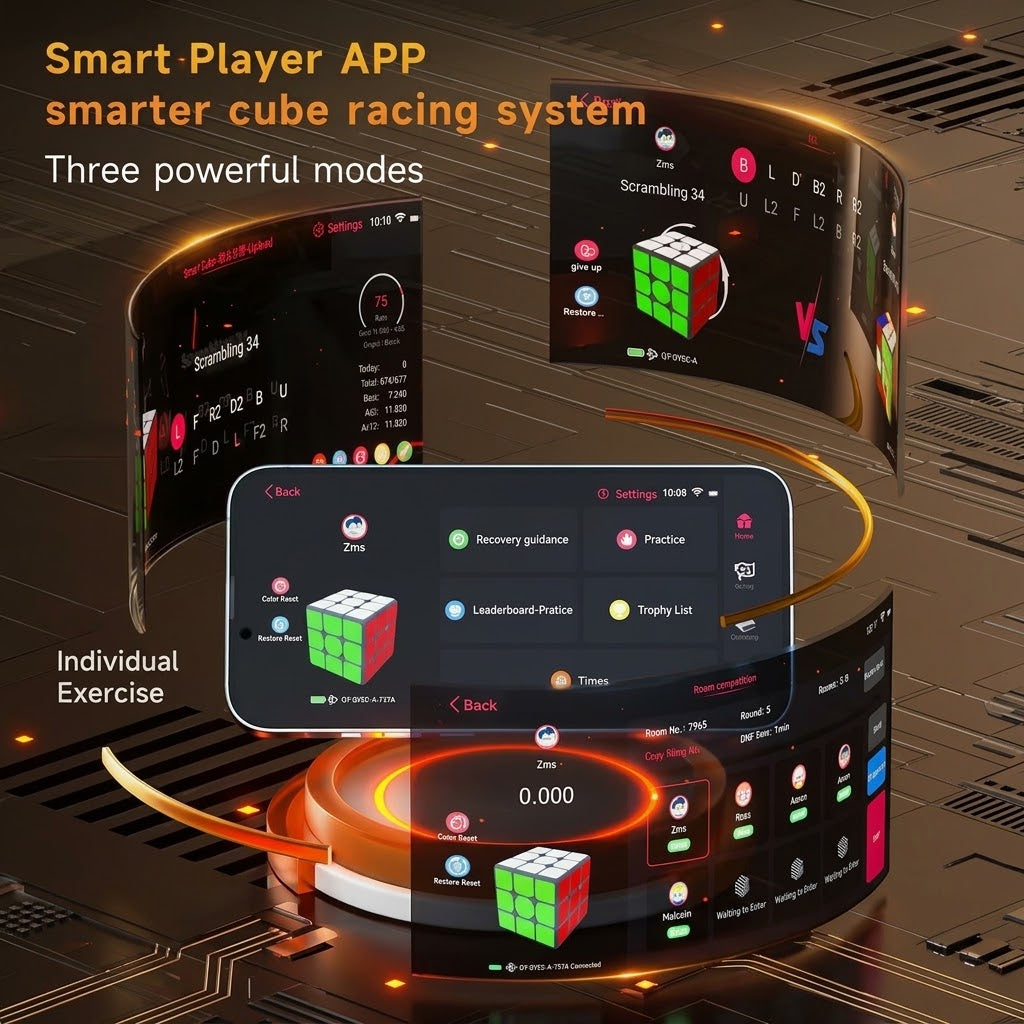 Qy-Smart : Rubik's cube Connecté 3x3