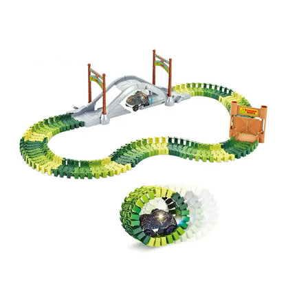 FlexiDino : Le Circuit de Course Flexible 144 Pieces