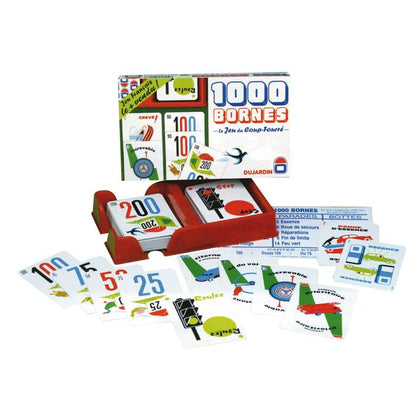 Jeu de cartes 1000 Bornes - Kidcado magasin de jeu et jouet Maroc