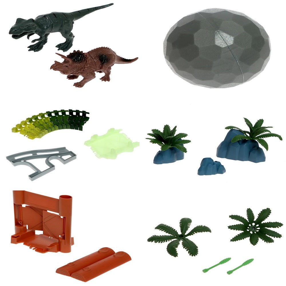 DinoSpeed : Le Circuit de Course Flexible 108 Pieces