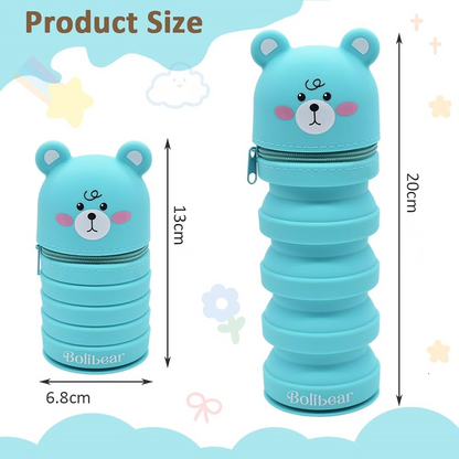 SilkyPouch – Trousse en Silicone Premium avec Grande Capacité