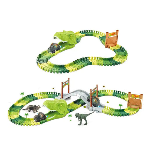 FlexiDino : Le Circuit de Course Flexible 144 Pieces