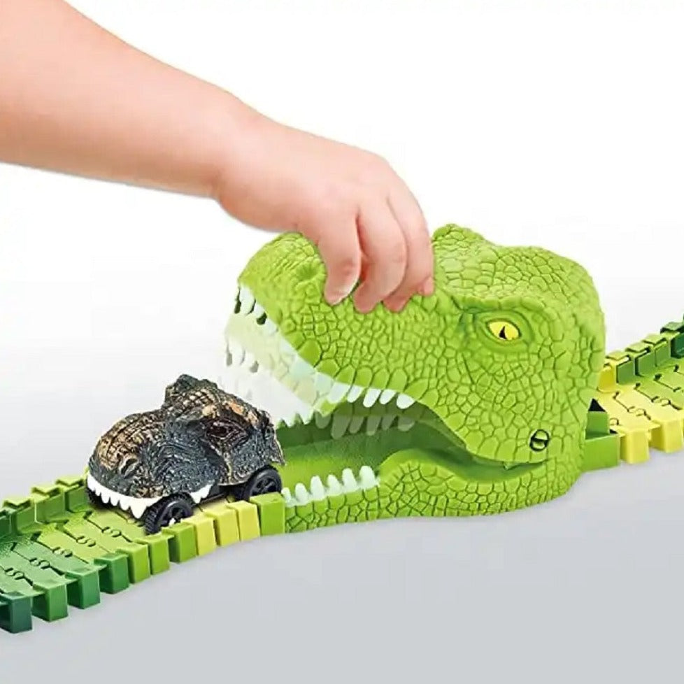 FlexiDino : Le Circuit de Course Flexible 144 Pieces