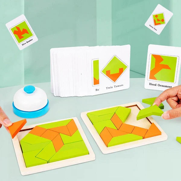 TangramBattle : Jeu de réflexion éducatifs jeu enfant tangram marco kidcado