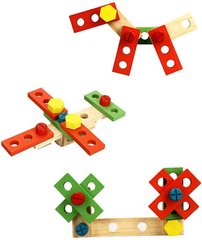 BOITE A OUTILS EN BOIS CARPENTER 43 Pièces - Kidcado magasin de jeu et jouet Maroc