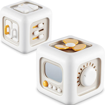 EduCube – Jouet Éducatif Sensoriel 6-en-1 pour Bébé