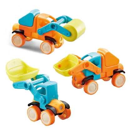 Magnetix – Camions de Construction Magnétiques 58 Pièces