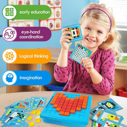 MosaïkGenius – Jeu de Mosaïque Éducatif en Blocs