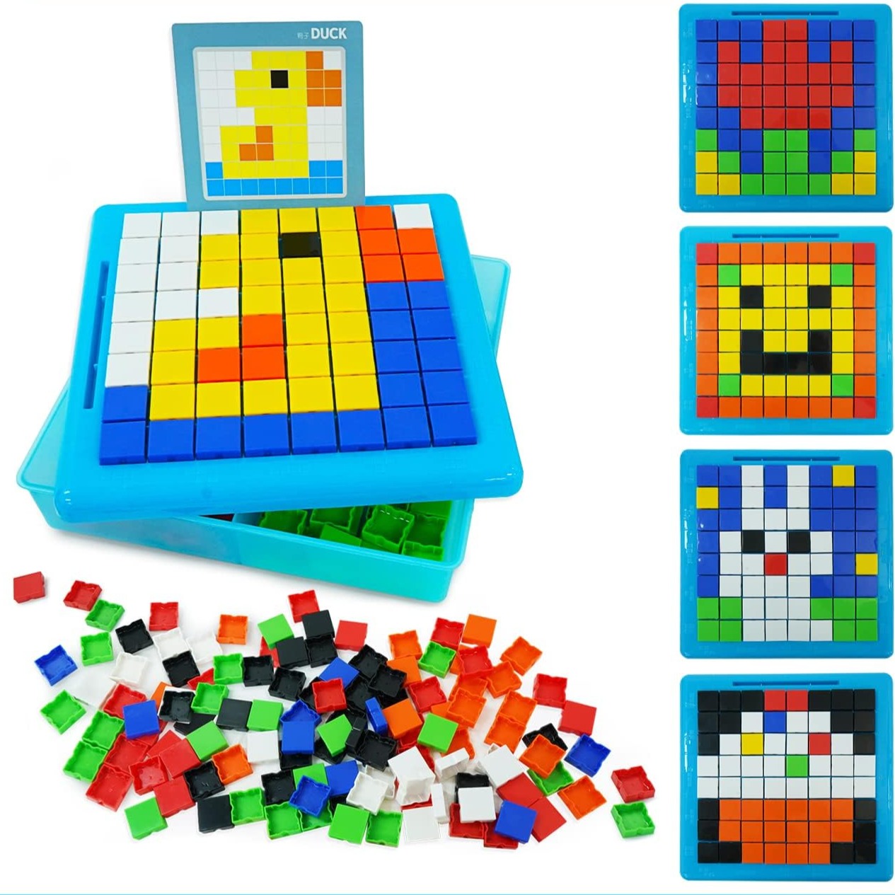 MosaïkGenius – Jeu de Mosaïque Éducatif en Blocs