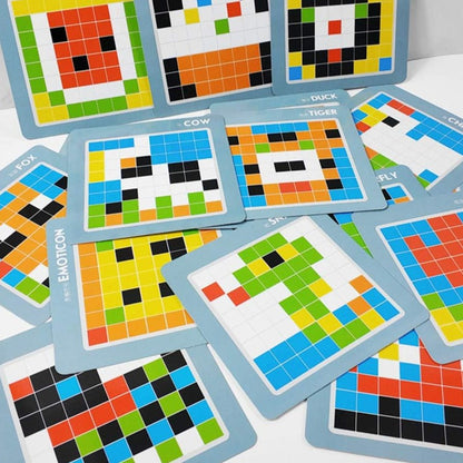 MosaïkGenius – Jeu de Mosaïque Éducatif en Blocs