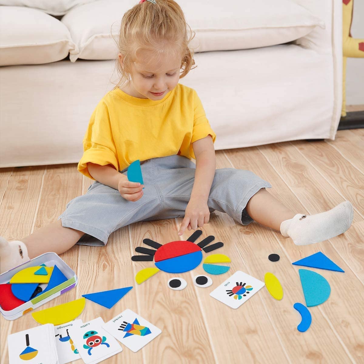 Puzzle en bois - ShapesPuzzle - Kidcado magasin de jeu et jouet Maroc