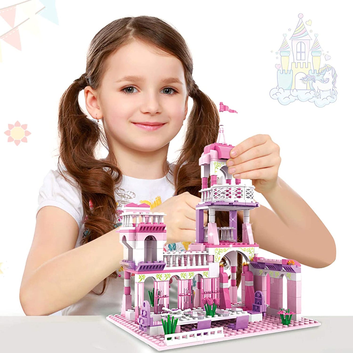 KidLEGO : Château de Princesse - Kidcado magasin de jeu et jouet Maroc