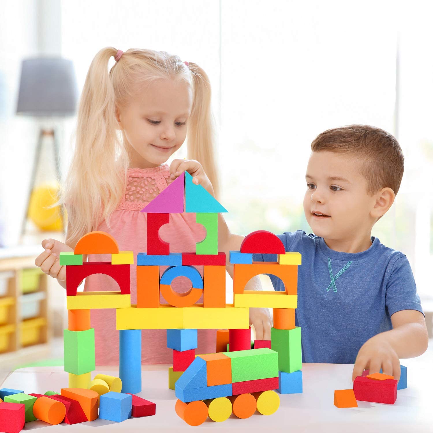 SafeBlocks :  Blocs de construction en mousse kidcado magasin de jouet 
