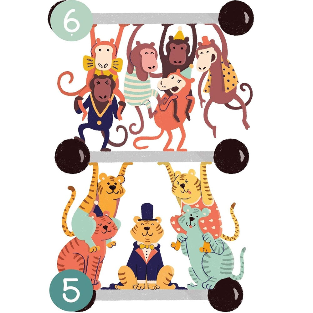 MathPyramid – Jeu de Cartes Mathématiques avec Animaux