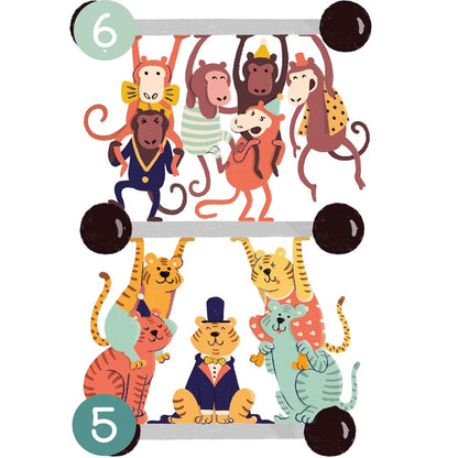 MathPyramid – Jeu de Cartes Mathématiques avec Animaux