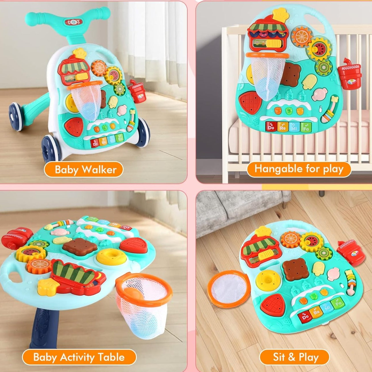 StepNPlay : Le Trotteur Table d Activites 2-en-1
