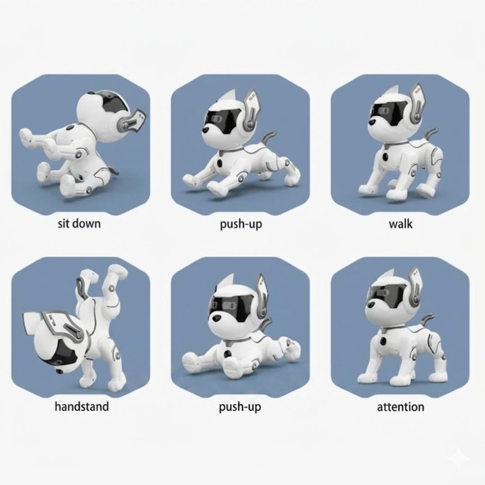 SparkPuppy : Un Chien Robot Interactif Intelligent pour des Heures de Jeu