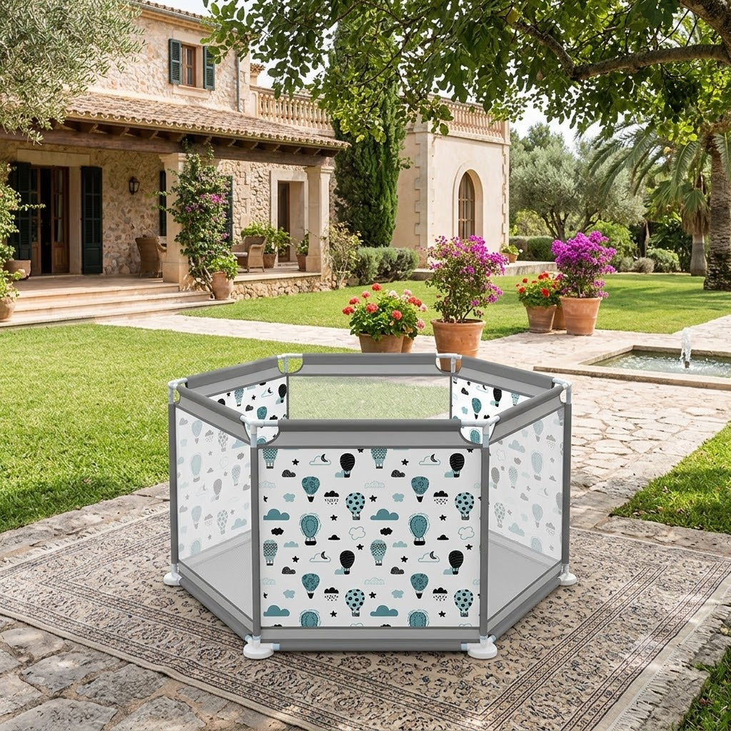 SecureSpace : Le Parc Bébé Pliable pour Jouer en Toute Sécurité